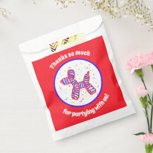 Balloon Dogs Party Favor Bags