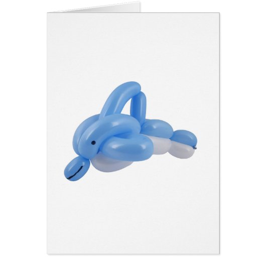 Balloon dolphin cards (Front)