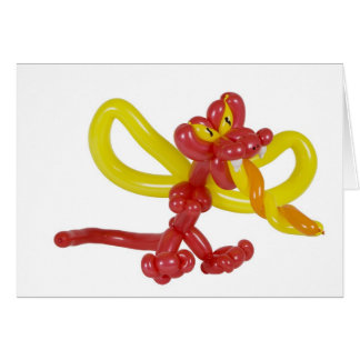 Balloon dragon cards