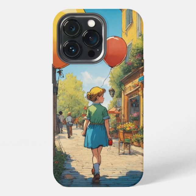 Balloon Dreams: A -Inspired Adventure Iphone Case (Back)