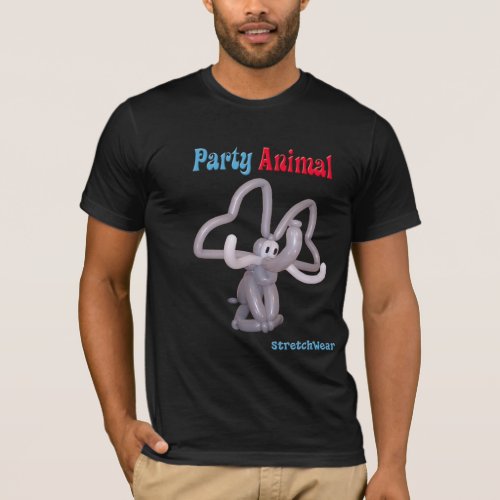 Balloon Elephant _ Party Animal T_Shirt