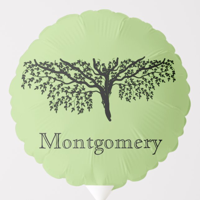 Balloon -  Family Tree with Name (Front)