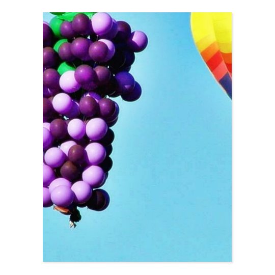 Balloon Feastival Hot Air Cluster Sky Postcard
