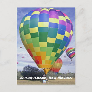 balloon fiesta 1 postcard