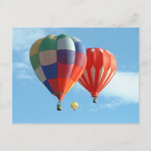 Balloon fiesta postcard
