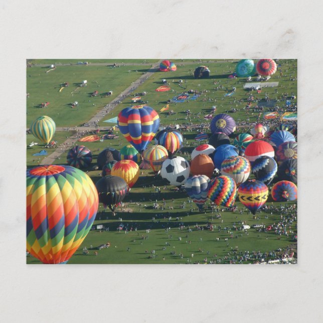 Balloon fiesta postcard (Front)