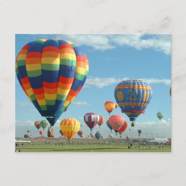 Balloon fiesta postcard (Front)