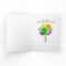 Balloon Filled Fun 4th Birthday Greeting Card