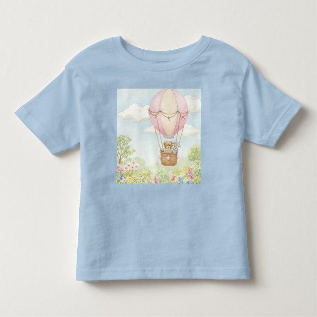  Balloon Flight by Natasha Us   Toddler T-shirt (Front)