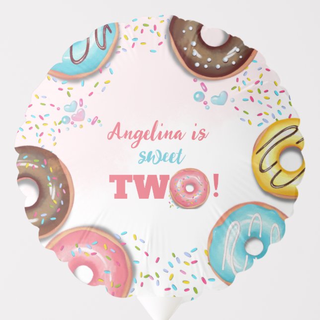 Balloon for 2nd Birthday. (Front)