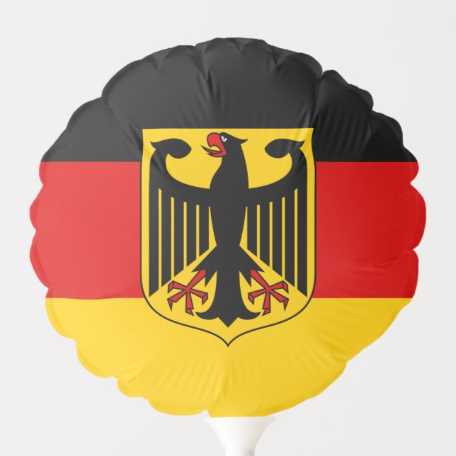 Balloon & German Flag, patriots party / Germany (Front)