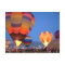 Balloon glow postcard