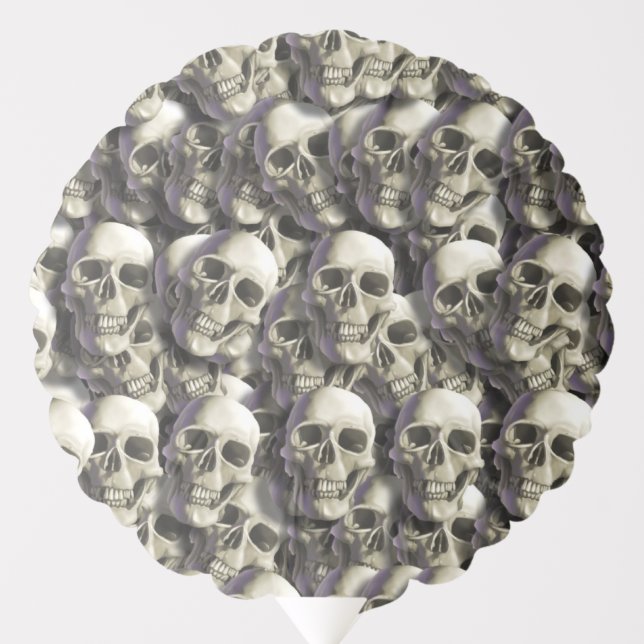 Balloon - Halloween Skulls (Front)