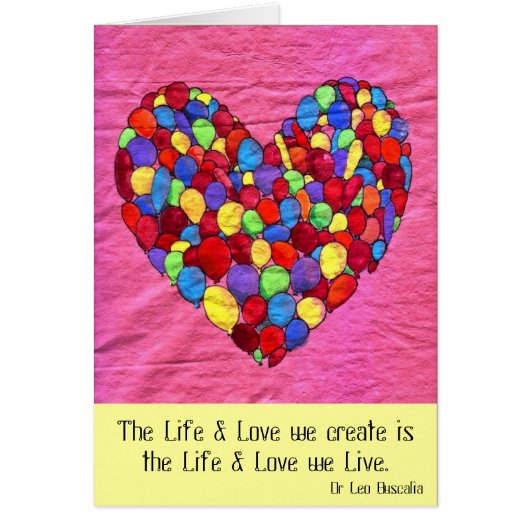 Balloon Heart Cards (Front)