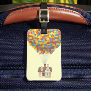 Balloon House from the Disney Pixar UP Movie Luggage Tag
