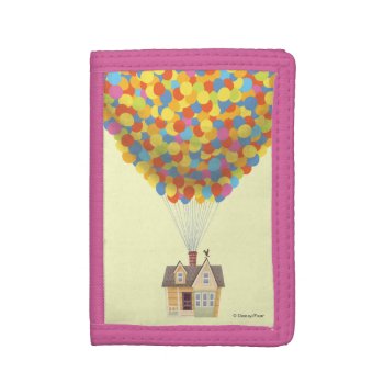 Balloon House From The Disney Pixar Up Movie Trifold Wallet by disneyPixarUp at Zazzle