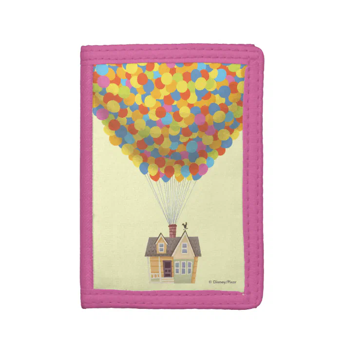 Balloon House From The Disney Pixar Up Movie Trifold Wallet Zazzle Com