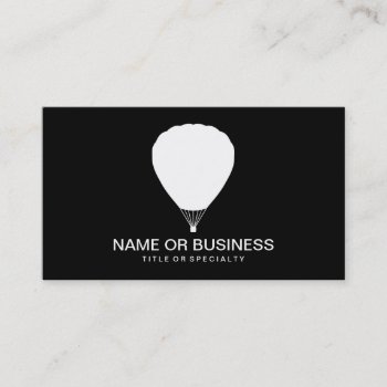 Balloon Icon Business Card by identica at Zazzle