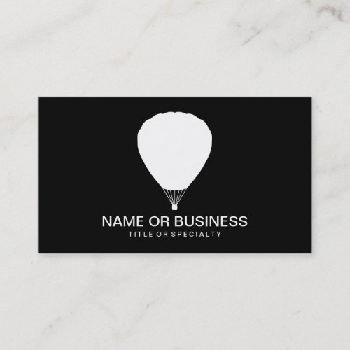 balloon icon business card