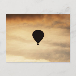 Balloon In Sky Postcard