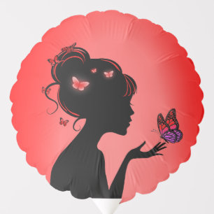 Balloon Inflatable The woman butterflies