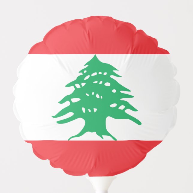 Balloon & Lebanese Flag, patriots party / Lebanon (Front)