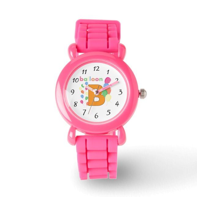 Balloon Letter B Watch (Front)