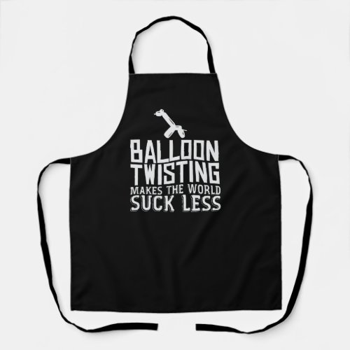 Balloon Modelling Joke Balloons Twister Apron