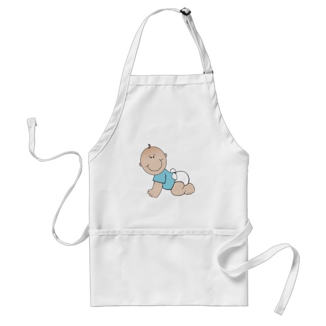 Balloon Party Birthday Celebration Destiny Baby Adult Apron (Front)