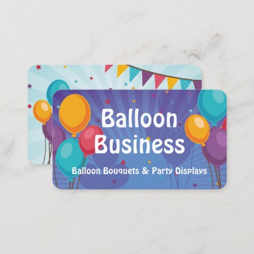 Balloon Party Business Card
