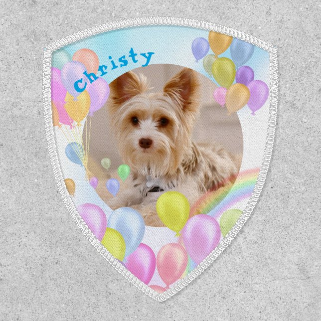 Balloon Pastel Animal Pet Patch (Front)