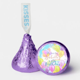 Balloon Pastel Birthday Party Balloons Hershey®'s Kisses®