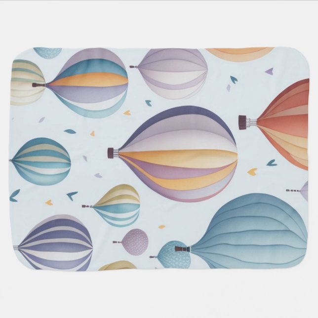 Balloon patterned blanket (Horizontal)