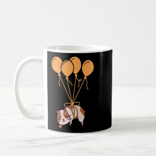 Balloon Pig Graphic Guinea Pig Owner Pet Cavy Anim Coffee Mug