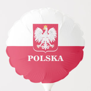 Balloon & Polish Flag, Eagle / Poland