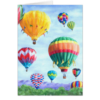 Balloon Race Cards