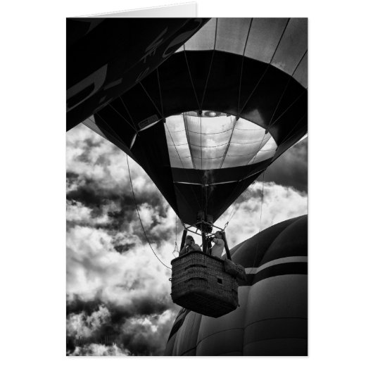 Balloon Sandwich blank notelet / card (Front)