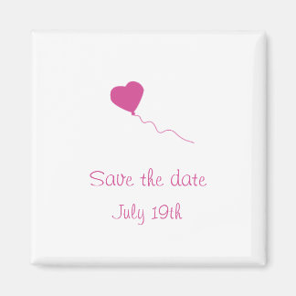 Balloon Save The Date Magnets