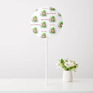 Balloon, St. Patrick's Day Happy Birthday Balloon