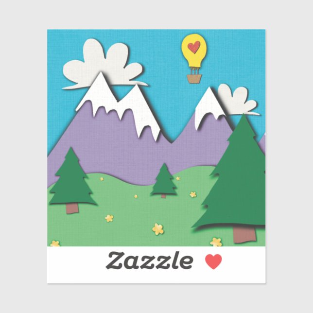 Balloon Sticker (Sheet)