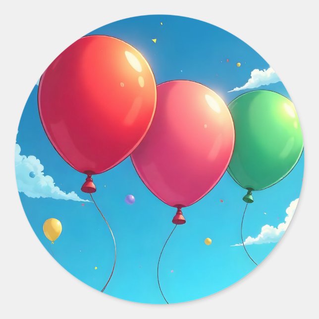 Balloon Stickers (Front)