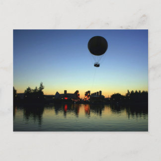 Balloon Sunset Postcard