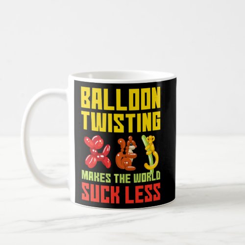 Balloon Twisting  Modeling Balloons Balloon Animal Coffee Mug