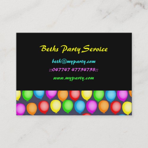 Balloon Wallpaper Business Card