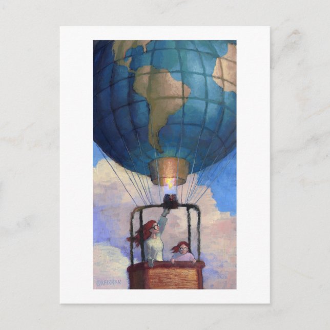 Balloon World postcard (Front)