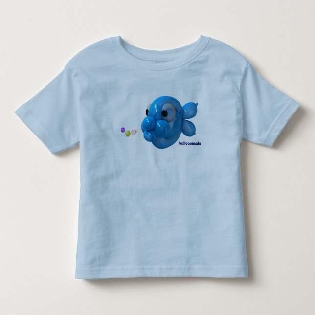 Balloonimals Bubbles the Fish! Toddler T-shirt (Front)