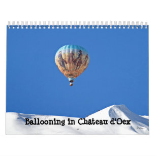 Ballooning in Château d'Oex Calendar