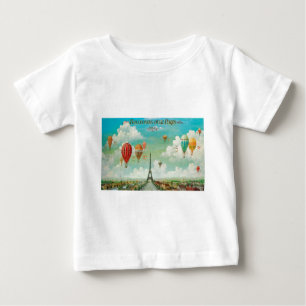 Ballooning Over Paris Baby T-Shirt