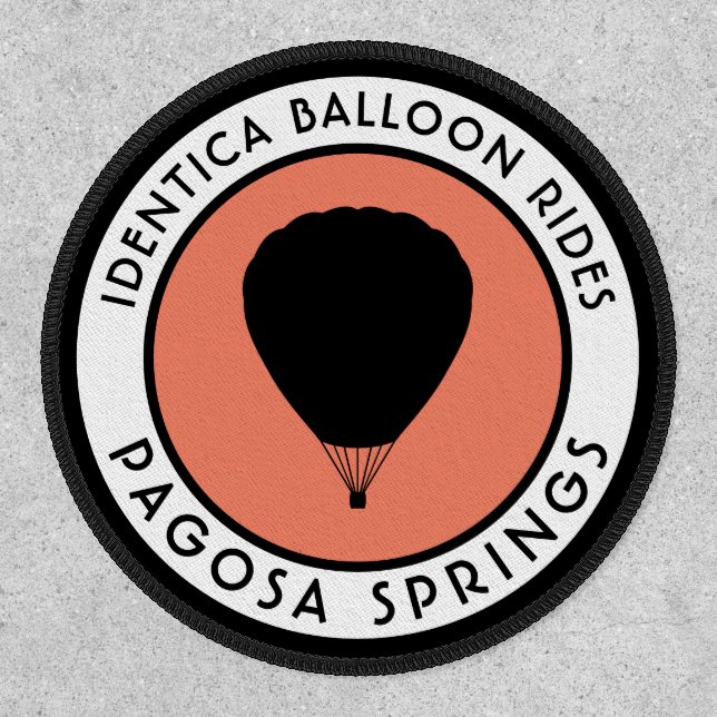 BALLOONING patch with location (Front)