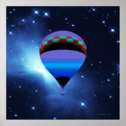 Ballooning with Stars Poster
